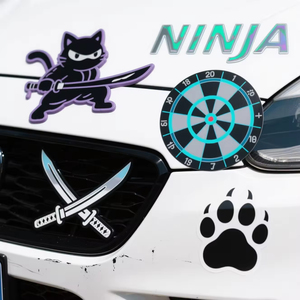 Vinilo Adhesivo Holográfico para Automóvil con Recubrimiento UV, Adhesivo Permanente Personalizado para Parachoques de Automóvil - Product Image 5