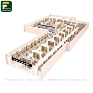 Moderno Exhibidor de Ropa para Minoristas, Estante Flotante, Armario Colgante para Prendas, Módulo de Pared Decorativa - Product Image 6