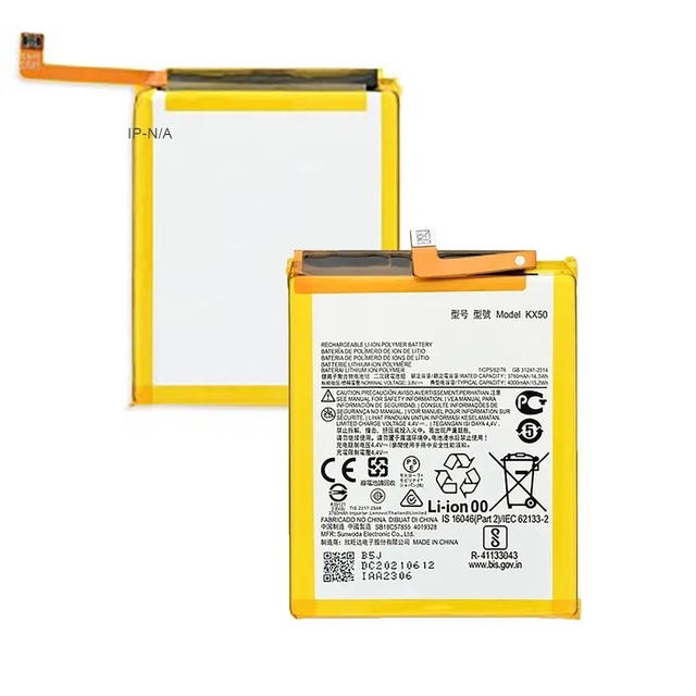 High Quality 4000mAh/15.02Wh KX50 Battery for Motorola G Stylus 2020 Moto G Pro Moto G8 Pro Moto G8 Stylus XT2043-4 XT2043-8