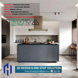 Disegni 3D Gratuiti Personalizzabili, Mobili da Cucina Moderni a Prezzo di Fabbrica, <span class=keywords><strong>Dimensioni</strong></span> Non Standard, Servizio di Design Professionale - Product Image 1