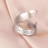 Bague ajustable en acier inoxydable Myshape Imam Ali Zulfiqar, épée chiaite, calligraphie arabe, bijoux islamiques musulmans