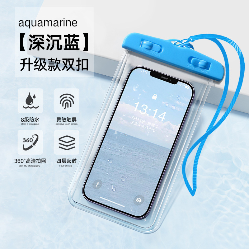 สีฟ้าใส [กันน้ำ IP 8] การถ่ายภาพความละเอียดสูง