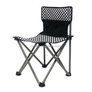 Petite chaise pliante <span class=keywords><strong>ultra</strong></span>-légère portable pour les loisirs en plein air, le camping, la pêche, la plage, avec accoudoirs - Product Image 4