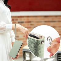 Dompet Kulit PU Vintage dengan Logo dan Kemasan Khusus untuk iPhone X/Xs/Xs Max/Xr dan iPhone 7 8 14 15 16 Plus