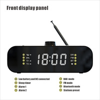 SmartSet Dual-Wecker mit AM/FM-Radio, Dimmer, Schlaf-Timer, Einstellbarer Helligkeit, Sommerzeit-Umschaltung, Musik, Schlummerfunktion