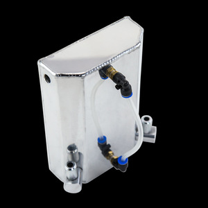 Piezas de Auto Modificadas, Recipiente Universal de Aluminio Pulido para Respiración de Aceite de 1L, TK06, para Mejora y Reequipamiento - Product Image 1