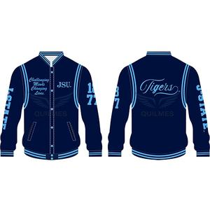 Veste universitaire JSU Tigers avec logo personnalisé, veste de style baseball universitaire HBCU, veste de style baseball universitaire - Product Image 1