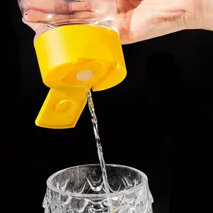 YEJIA kaynağı 9.8mm gıda güvenli silikon en küçük çek valf için sıkılabilir şişe kap