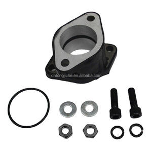 Kit de carburador de arranque de colector de admisión negro listo para <span class=keywords><strong>Yamaha</strong></span> Warrior YFM350 YFM 350 87-04 ATV - Product Image 1
