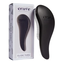 Boîte en papier pour peigne à cheveux OEM, démêlant les nœuds, brosse à cheveux antistatique en ABS, emballage de brosse à cheveux démêlante
