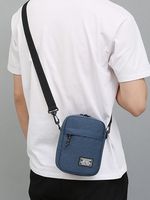 Op maat gemaakte logo mode Oxford mini lichtgewicht telefoon tas sport schoudertas heren casual messenger tas