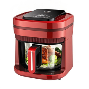 Grande friteuse à air électrique de capacité 5L écran tactile LCD pour rôtir la cuisson cuisson français allemand pour les hôtels US - Product Image 5