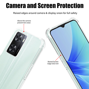 เคสโทรศัพท์กันกระแทกใสฝาครอบ TPU นิ่มแบบบางพิเศษเคสหลังสมาร์ทโฟนกันตกสำหรับ <span class=keywords><strong>OPPO</strong></span> <span class=keywords><strong>A57</strong></span> 4G - Product Image 2