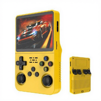 Console de jeu portable R36S avec système Arkos, 64 Go, 15000 jeux, écran 3,5 pouces, console de jeu vidéo portable rétro classique