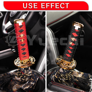 Poignée de levier de vitesse universelle en aluminium Katana Samurai de 150 mm/200 mm/260 mm avec adaptateurs - Product Image 3