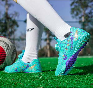 Chaussures de Football en salle pour enfants anti-dérapant cassé ongles garçon fille baskets <span class=keywords><strong>crampons</strong></span> entraînement chaussures de Football en plein air - Product Image 4