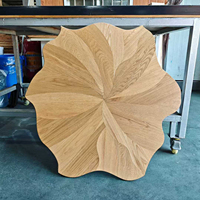Parquet en chêne européen contrecollé, revêtement UV, larges lames durables pour usage résidentiel