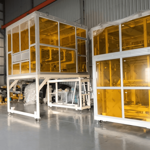 Equipo de Manipulación y Volteo de Paneles para Cuartos Limpios, para Sustratos de Vidrio G6, con Amortiguador de 15 Capas y Tecnología de Accionamiento Servo - Product Image 1