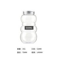 400/500ML de Bande Dessinée Ours Violent Tasse D'eau Tasse de Bande Dessinée En Plastique Voyage Camping Portable Jus De Lait Thé Bouteille D'eau