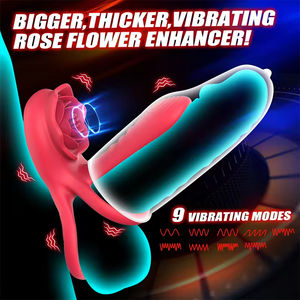 Anillo Vibrador para Pene con Control Remoto, Retrasa la Eyaculación, Estimulación para Parejas, Orgasmo, Popular y en Oferta - Product Image 3
