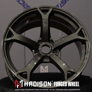 Op maat gesmede chromen split-5 deep-dish velgen 20 21 inch 5x114.3 velgen geschikt voor Ford Mustang Mach-E GT EV - Product Image 1