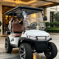 Supplier Ban Off Road Grip 4 Kursi Mobil Golf Listrik dengan Ban Off Road