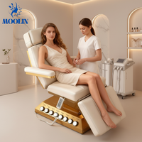 Table de massage électrique MOOLIN pour salon de beauté, équipement de soins esthétiques, lit de beauté médical, spa cosmétique, lit de beauté pour cils