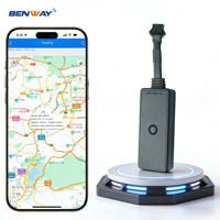 Rastreador GPS para Motocicleta Benway BW32A Mini, Alerta de Exceso de Velocidad en Tiempo Real, Almacenamiento en la Nube, Multi-Modo, Aplicación para Android