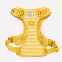 Gilet d'entraînement pour chien personnalisé, robuste, en polaire peluche respirante, anti-traction, avec poignée de levage rembourrée, pour l'aventure en extérieur et la tactique
