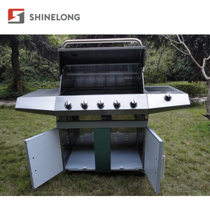 Parrilla de Gas para Exteriores de 4 Quemadores, Barbacoa Automática de Acero Inoxidable para Jardín, Modelo K236-1, en Venta - Product Image 3