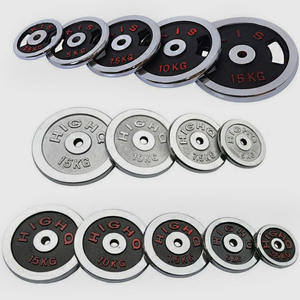 <span class=keywords><strong>Disque</strong></span> <span class=keywords><strong>de</strong></span> musculation antidérapant en acier écologique noir poli, robuste, pour entraînement <span class=keywords><strong>de</strong></span> force en salle <span class=keywords><strong>de</strong></span> sport personnalisée - Product Image 2