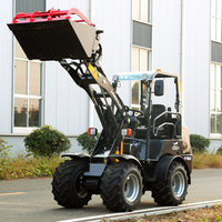 China W1160 Frontlader Mini-Radlader Multifunktions-Radlader zum Verkauf 1 Tonne 2 Tonnen 3 Tonnen Diesel Kompakt-Radlader