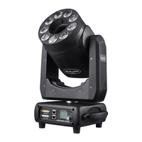 Luz Láser de Animación con Cabezal Móvil QSE Lighting de 10W, DMX512RGB 3en1, Luz de Haz Oscilante, IP33, Ra95, 8000K, Regulable