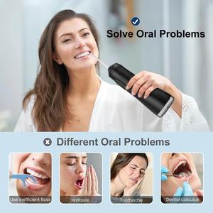 Irrigador Bucal Portátil, Limpiador Dental con Chorro de Agua, Recargable por USB, Irrigador Dental, Chorro de Agua para Limpieza Bucal - Product Image 6