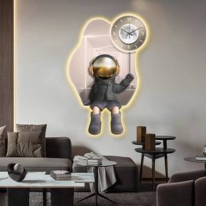 Orologio Murale Moderno Minimalista, Decorazione Creativa 3D Tridimensionale con Illuminazione LED - Product Image 2