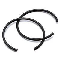 Ventes chaudes, anneau de circlips de type C en acier inoxydable zingué, style élastique