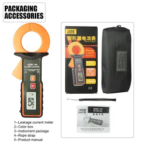Pinza Amperimétrica Digital VICTOR Ruoshui 140 para Detección de Fugas, Máx. 300A, Probador de Fugas de Corriente - Product Image 6