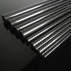 أنبوب ألياف الكربون عالي الجودة مخصص لصيد الأسماك بالرمح، أنبوب دائري من ألياف الكربون 3k - Product Image 1