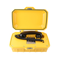 Téléphone industriel étanche IP66 pour la communication dans les mines, les tunnels, le secteur maritime, les environnements offshore et les environnements difficiles