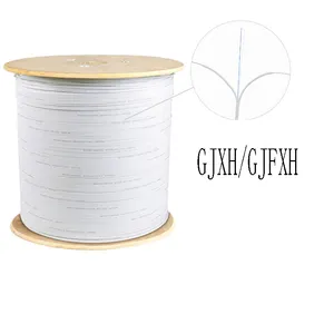 Gjxh/gjfxh trong nhà sợi cáp quang 1/2 lõi bướm 2*6mm LSZH FTTH thả Cáp