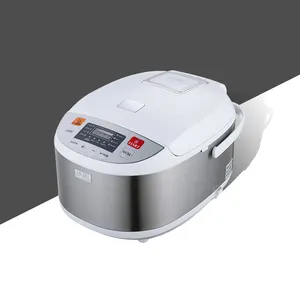 5l Rice Cooker 2023 China Factory Multi Electric Rice Cooker Home Kitchen Cookware Set Silver 5L Smart Cooking Pot Automatic Digital