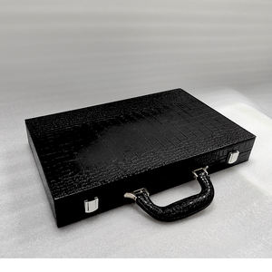 Maleta de cuero vintage retro hecha a mano, equipaje clásico, caja de estilo antiguo, maletero de vapor, en stock - Product Image 4