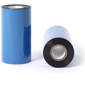 Cinta de transferencia térmica de resina de 55 mm x 300 m con tinta negra en el exterior y núcleo de 1 pulgada para impresora de etiquetas de envío - Product Image 5