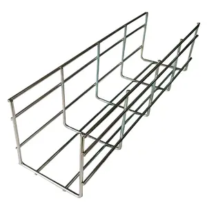 Office System Galvanized Aluminum Stainless Steel Meshed Wire Cable Tray