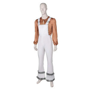 70s Retro ABBA Cosplay Bjorn Ulvaeus Cosplay fantasía disfraz para hombres hombre adulto Halloween carnaval fiesta traje - Product Image 2