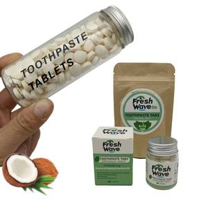 Comprimés de dentifrice probiotiques pour le nettoyage buccal, marque privée, avec format voyage - Product Image 2