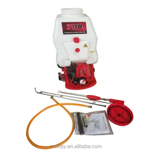 Mochila Pulverizador De Pintura Névoa Blower 25L 4-Stroke Pulverizador De Energia De Gasolina Barato Máquina Agricultor Ferramenta 708 Pulverizador Com Motor Gx35