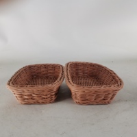 Panier de rangement en rotin pour fruits et légumes, fait main, durable, écologique, imperméable, gain de place, moderne, pour supermarché, vente en gros