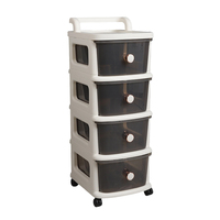 Chariot de rangement de bureau ShenYu S Home Storage Furniture avec tiroirs en plastique