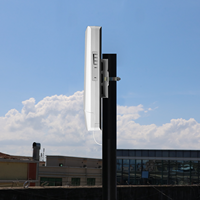 Puente inalámbrico punto a punto de largo alcance de 450Mbps, 5,8G, 3km, red exterior, Plug and Play, fuente de alimentación POE, puente inalámbrico Wifi